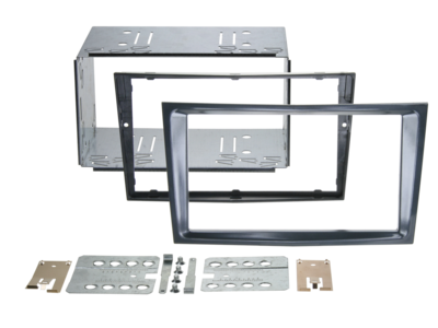 2-DIN Paneel Opel Corsa D(S07) / Antara (L-A) / Zafira (A-H) - stealth-zwart