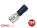 Kabelschoen 8.0x0.8 blauw (100stuks) ACV PROLine