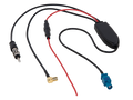 Antenne Splitter AM / FM / DAB+ Fakra(m)>DIN(m)/SMB(f)