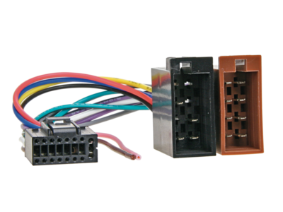 Radio Aansluitkabel -> ISO JVC 16 PINS