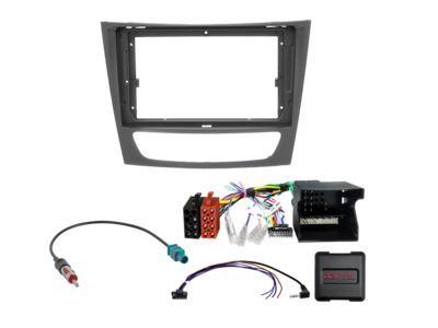 ACV - 9" Kit Mercedes CLS(C219)/E-klasse(W211) SWC/antenne - 2-DIN Kit - artikel 691190-95-1