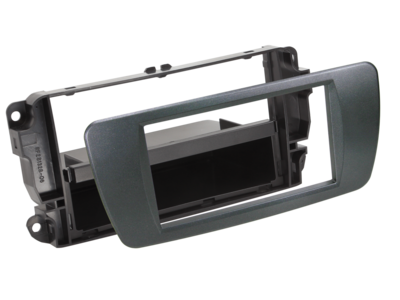 2-DIN Paneel met opbergvak Seat Ibiza ( 6J) 06/2008-06/20157 - Azabache Zwart