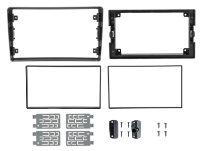 ACV - 9" paneel 2-ISO naar 9" displayadapter - Inbouwpanelen - artikel 381000-90-1