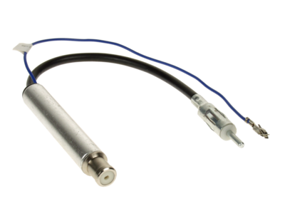 Antenne Adapter / Phantom power DIN Audi/Seat/VW > ISO