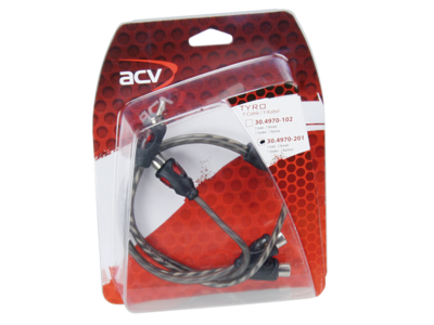 TYRO - Y-Kabel Economy Line 1x Male - 2x Female