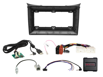 ACV - 2-DIN inbouwkit voor 9-inch radio Hyundai Elantra 2011 - 2015 24Pin/18Pin SWI/antenne/USB - artikel 691143-92-1-2