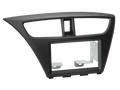 2-DIN Paneel Honda Civic | 2012-2019 | - Zwart