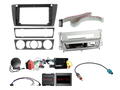 ACV - 9" Kit BMW 3-serie 2005-2013 met rokerspakket, zilver SWC - 2-DIN Kit - artikel 691023-94-2