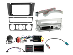 ACV - 9" Kit BMW 3-serie 2005-2013 met rokerspakket, zilver SWC - 2-DIN Kit - artikel 691023-94-2