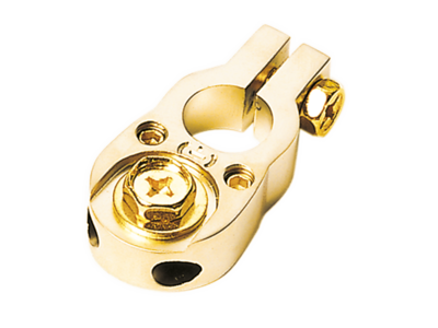 Batterij Behuizing / positive (goud ) 2 x 10 mm²