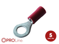 kabeloog 5 stuks 0.5x1.5 m6 rood in blister