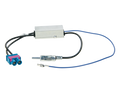 Antenne Adapter DIN >Dubbel-Fakra/ Phantom power VW - Audi - Skoda - Maserati...