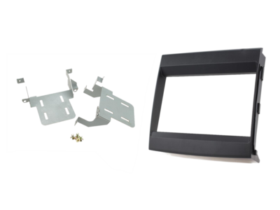 2-DIN Paneel Porsche Cayenne 2011-2016 - Zwart