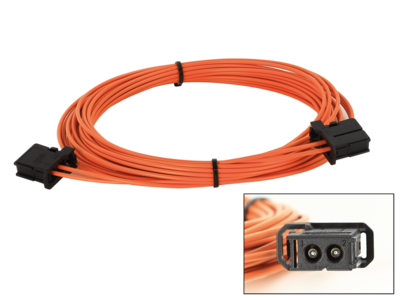 Glasvezelverlenging (m)> (m) MOST-ring 5m
