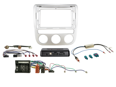 ACV - 9" Kit VW Scirocco enkele klimaatregeling II i-adapter - 2-DIN Kit - artikel 691320-96-8