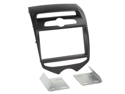 2-DIN Paneel Hyundai ix20 (JC) 2010-2019 - Mat Zwart