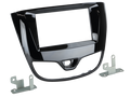 2-DIN Paneel Opel Karl 2017-> Kleur; Piano zwart