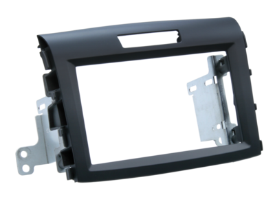 2-DIN Paneel Honda CR-V 2012-2015 - Rubbertouch Zwart