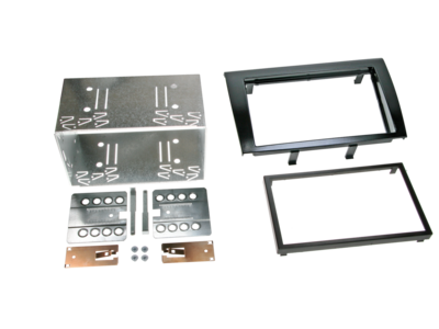 2-DIN Paneel Fiat Bravo (198) 2007-2014 - Piano Zwart