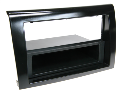 2-DIN Paneel met aflegbakje Fiat Bravo 2007-2014 - Piano Zwart