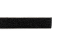 Klittenband Breedte 20 mm / Lengte 25 meter Zwart - zachte zijde