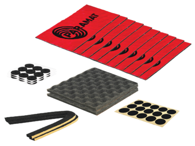 Paramat-set voor geluidsisolatie van luidsprekers – complete set - Product - artikel 300-9001