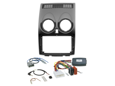 ACV - 2-DIN inbouwkit voor 9-inch radio Nissan Dualis SWI/antenne - artikel 691210-90-1-3