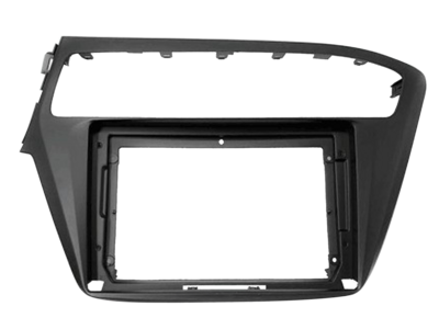 ACV - 9" paneel Hyundai i20 (GB) 07/2018-09/2020, met vierkant vormige gevarenlicht knop - Inbouwpanelen - artikel 381143-91