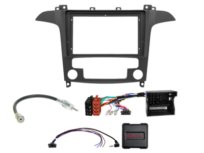 ACV - 2-DIN inbouwkit voor 9-inch radio Ford Galaxy/S-Max 40Pin CAN Bus/antenne - artikel 691114-98-1-3