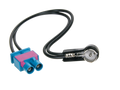 Antenne Adapter ISO Dubbel-FAKRA (m) > ISO (m) Audi -Maserati -Scania -Skoda...