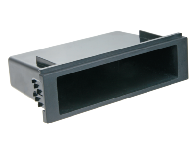Aflegbakje voor 2-DIN ISO radiopaneel 103mm/105mm diep