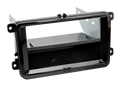 2-DIN Paneel met aflegbakje. Seat - Skoda - VW Kleur Piano Zwart