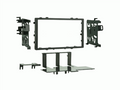 2-DIN Paneel Honda/ Acura/ Isuzu -> - Zwart
