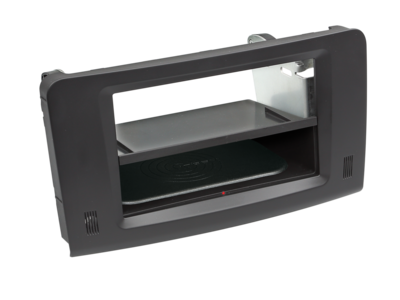 2-DIN Paneel Inbay® Mercedes Benz M-Klasse 2005-2011 - Zwart