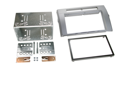 2-DIN Paneel Toyota Corolla Verso (R1) 2004-2009 - zilver