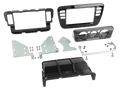 2-DIN Paneel VW up! / Seat Mii / Skoda Citigo 2011-2016 - Piano zwart