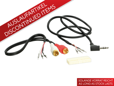 OEM AUX aansluiting Universeel Quadlock > After market radio