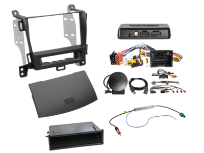 ACV - 2-DIN inbouwkit met aflegbakje Opel Zafira Tourer 2012 - 2016 i-dapter - artikel 611230-28-1