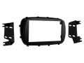 2-DIN Paneel Fiat 500X 2015-2024 - Zwart