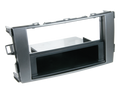 2-DIN Paneel Toyota Auris (E15J/E15UT) 03/2007-10/2012 - Antraciet Grijs