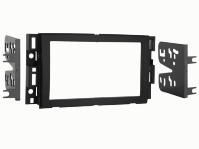 2-DIN Paneel Diverse modellen Chevrolet - Hummer H2 - Zwart
