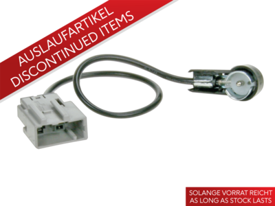 Antenne Adapter ISO GT13 (f) > ISO (m) Subaru Tribeca/ Impreza/ Forester/...