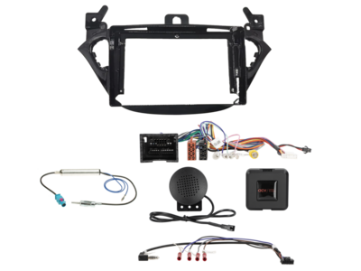 ACV - 2-DIN inbouwkit voor 9-inch radio Opel Adam/Corsa SWI/antenne - artikel 691230-90-1-2