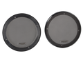 Luidsprekergril voor speakers met een diameter van Ø 165 mm. inhoud: 2 stuks