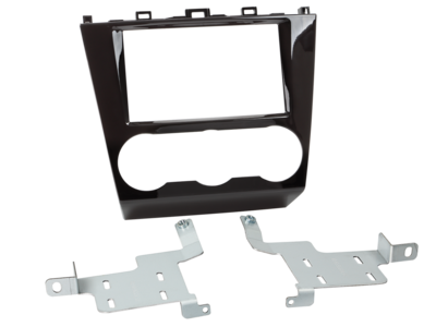 2-DIN Paneel Subaru Forester 2015-2018 - Zwart