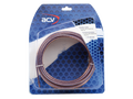Luidspreker kabel 2 x 2,50 mm transparant blauw 10m