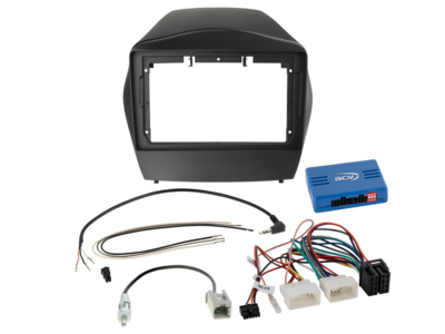 ACV - 2-DIN inbouwkit voor 9-inch radio Hyundai Tucson (TL) 2010 - 2015 24Pin/18Pin SWI/antenne Pro - artikel 691143-94-1-5