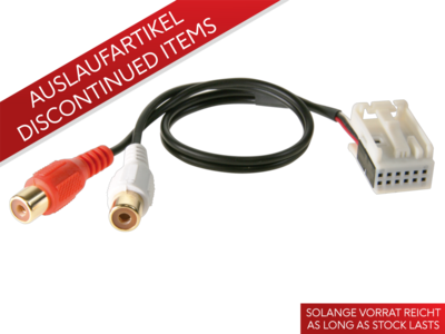 AUX IN Audi A1/ A2/ A3/ A4/ A5/ Q5/ Q7/ TT met Quadlock