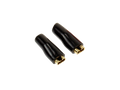 Vlakstekkern 2,8 mm zwart 50 Stuks