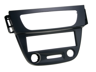 1-DIN Paneel Renault Mégane III (Z) / Fluence (Z) - Zwart